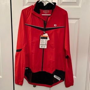 Pearl iZumi Men’s Red Elite Barrier Jacket - Cycling- Large- NWT